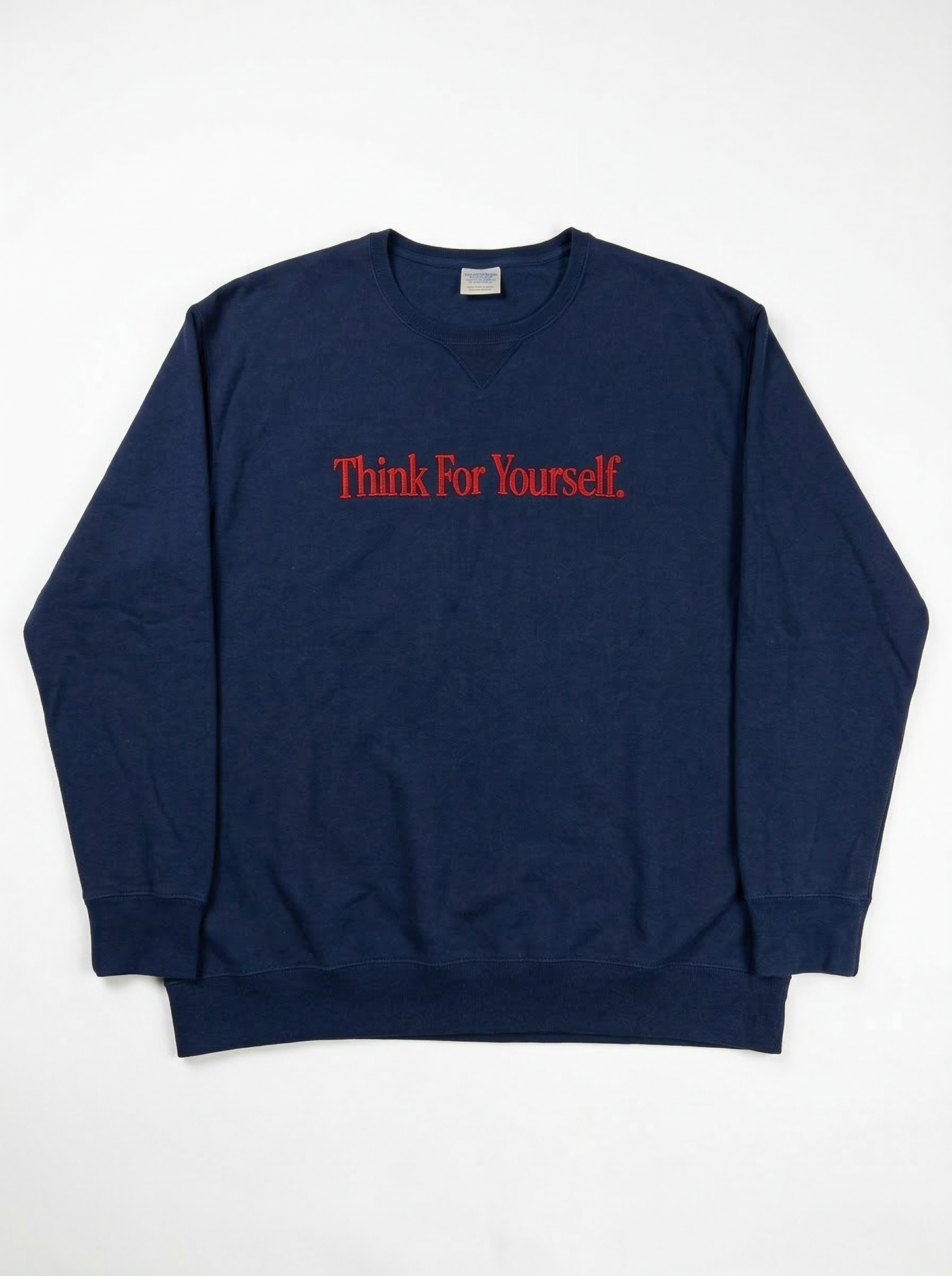 Think for Yourself Crewneck - Navy